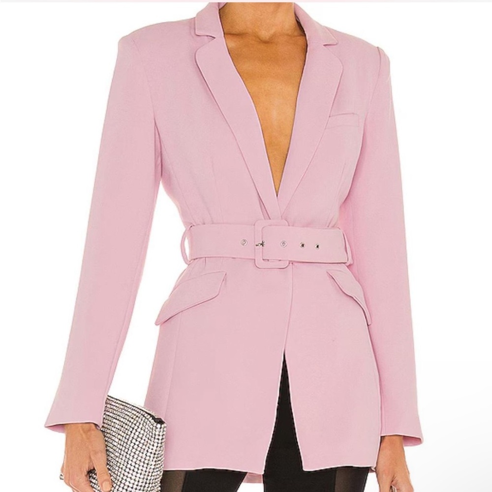 NBD Revolve Niko Blazer in Rose Pink